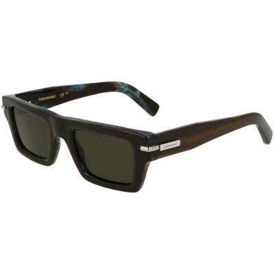 Óculos de sol SALVATORE FERRAGAMO SF2034S Verde Tamanho: 50X22 Verde Óculos de sol SALVATORE FERRAGAMO SF2034S Verde Tamanho: 50X22 Verde