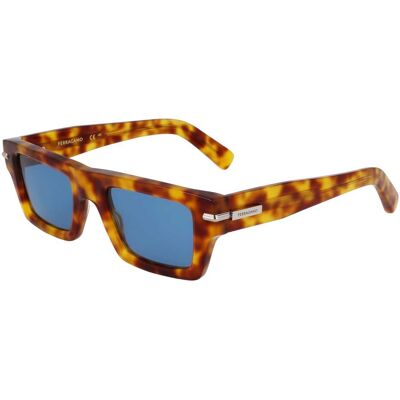 Óculos de sol SALVATORE FERRAGAMO SF2034S Azul Tamanho: 50X22 Azul Óculos de sol SALVATORE FERRAGAMO SF2034S Azul Tamanho: 50X22 Azul