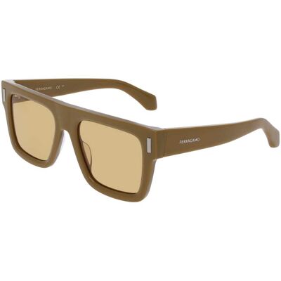 Óculos de sol SALVATORE FERRAGAMO SF2063SE Verde Tamanho: 53X19 Verde Óculos de sol SALVATORE FERRAGAMO SF2063SE Verde Tamanho: 53X19 Verde