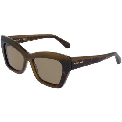 Óculos de sol SALVATORE FERRAGAMO SF2065S Azul Tamanho: 54X16 Azul Óculos de sol SALVATORE FERRAGAMO SF2065S Azul Tamanho: 54X16 Azul