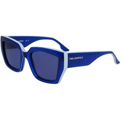 Óculos de sol Karl Lagerfeld KL6143S Azul Tamanho: 53X20 Azul Óculos de sol Karl Lagerfeld KL6143S Azul Tamanho: 53X20 Azul
