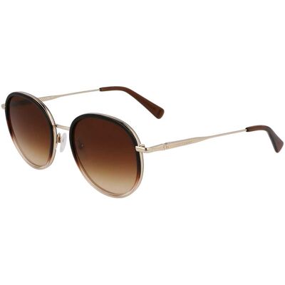 Óculos de sol Longchamp LO176S Dourados Tamanho: 52X19 Dourados Óculos de sol Longchamp LO176S Dourados Tamanho: 52X19 Dourados