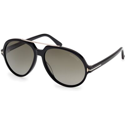 Óculos de sol Tom Ford AALTO FT1210 Preto Tamanho: 59X14 Preto Óculos de sol Tom Ford AALTO FT1210 Preto Tamanho: 59X14 Preto