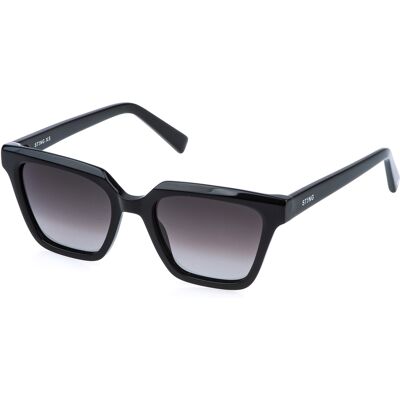 Óculos de sol Sting SSJ744 Preto Tamanho: 49X18 Preto Óculos de sol Sting SSJ744 Preto Tamanho: 49X18 Preto