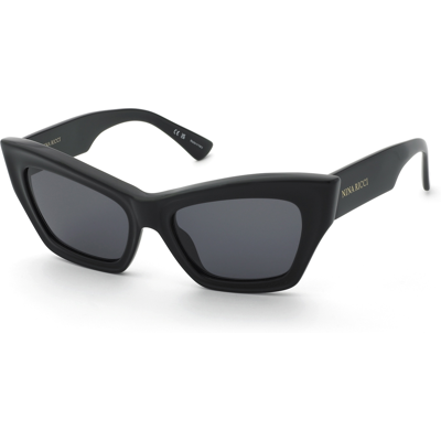 Óculos de sol Nina Ricci SNR434 Preto Tamanho: 56X19 Preto Óculos de sol Nina Ricci SNR434 Preto Tamanho: 56X19 Preto