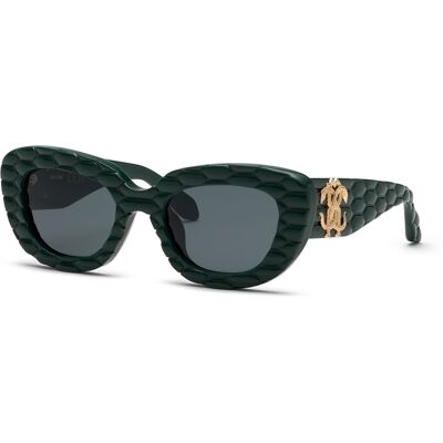 Óculos de sol Roberto Cavalli SRC058M Verde Tamanho: 54X22 Verde Óculos de sol Roberto Cavalli SRC058M Verde Tamanho: 54X22 Verde