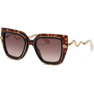 Óculos de sol Roberto Cavalli SRC097M Preto Tamanho: 52X21 Preto Óculos de sol Roberto Cavalli SRC097M Preto Tamanho: 52X21 Preto