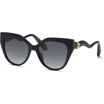 Óculos de sol Roberto Cavalli SRC138M Preto Tamanho: 55X17 Preto Óculos de sol Roberto Cavalli SRC138M Preto Tamanho: 55X17 Preto
