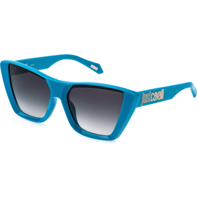 Óculos de sol Just Cavalli SJC146 Azul Tamanho: 58X17 Azul Óculos de sol Just Cavalli SJC146 Azul Tamanho: 58X17 Azul