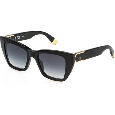 Óculos de sol Furla SFU882 Preto Tamanho: 52X19 Preto Óculos de sol Furla SFU882 Preto Tamanho: 52X19 Preto