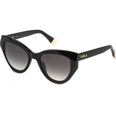 Óculos de sol Furla SFU886 Preto Tamanho: 54X20 Preto Óculos de sol Furla SFU886 Preto Tamanho: 54X20 Preto