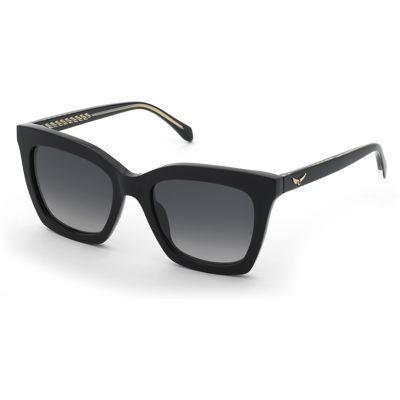 Óculos de sol Zadig & Voltaire SZV455 Preto Tamanho: 52X19 Preto Óculos de sol Zadig & Voltaire SZV455 Preto Tamanho: 52X19 Preto