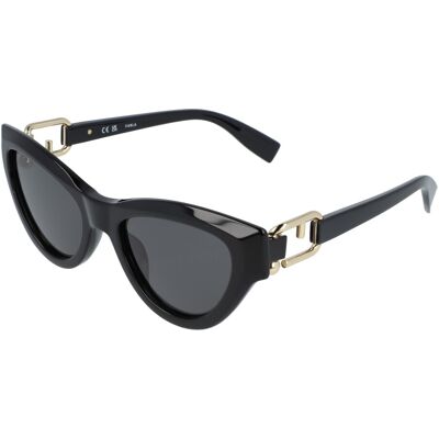 Óculos de sol Furla SFU982 Preto Tamanho: 54X20 Preto Óculos de sol Furla SFU982 Preto Tamanho: 54X20 Preto