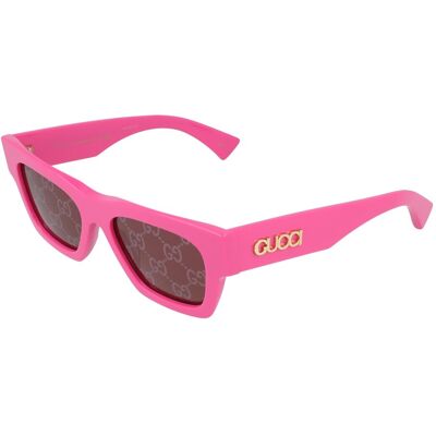 Óculos de sol Gucci ONE SHOT GG1835S Rosa/Vermelho-Púrpura Tamanho: 52X18 Rosa/Vermelho-Púrpura Óculos de sol Gucci ONE SHOT GG1835S Rosa/Vermelho-Púrpura Tamanho: 52X18 Rosa/Vermelho-Púrpura