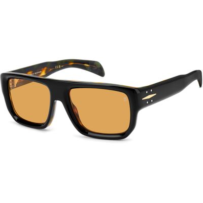 Óculos de sol David Beckham DB 7132/S Preto Tamanho: 56X18 Preto Óculos de sol David Beckham DB 7132/S Preto Tamanho: 56X18 Preto