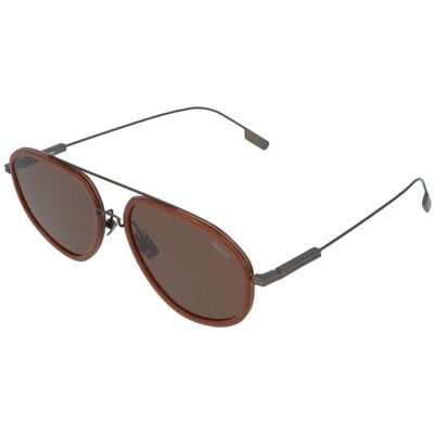 Óculos de sol Ermenegildo Zegna EZ0305 Castanho Tamanho: 56X17 Castanho Óculos de sol Ermenegildo Zegna EZ0305 Castanho Tamanho: 56X17 Castanho