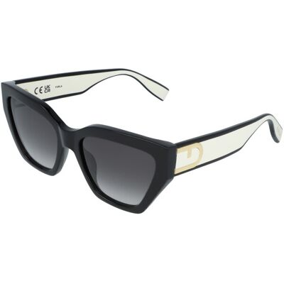Óculos de sol Furla SFU975 Preto Tamanho: 56X18 Preto Óculos de sol Furla SFU975 Preto Tamanho: 56X18 Preto
