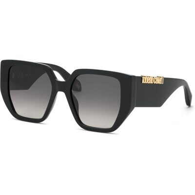 Óculos de sol Roberto Cavalli SRC167V Preto Tamanho: 54X19 Preto Óculos de sol Roberto Cavalli SRC167V Preto Tamanho: 54X19 Preto