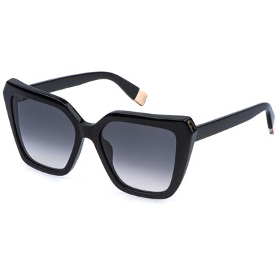 Óculos de sol Furla SFU978 Preto Tamanho: 55X17 Preto Óculos de sol Furla SFU978 Preto Tamanho: 55X17 Preto