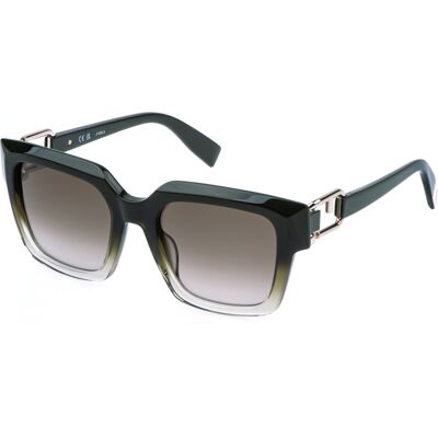Óculos de sol Furla SFU981 Verde Tamanho: 53X20 Verde Óculos de sol Furla SFU981 Verde Tamanho: 53X20 Verde