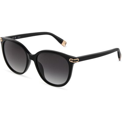 Óculos de sol Furla SFUB12 Preto Tamanho: 55X17 Preto Óculos de sol Furla SFUB12 Preto Tamanho: 55X17 Preto
