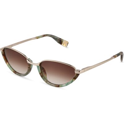 Óculos de sol Furla SFUB16 Dourados Tamanho: 57X20 Dourados Óculos de sol Furla SFUB16 Dourados Tamanho: 57X20 Dourados