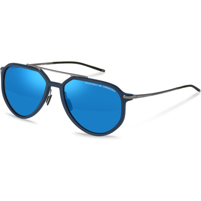 Óculos de sol Porsche Design P8990 Azul Tamanho: 59X18 Azul Óculos de sol Porsche Design P8990 Azul Tamanho: 59X18 Azul