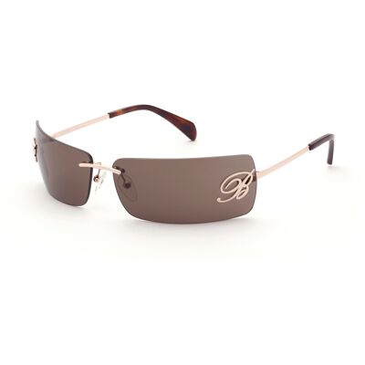 Óculos de sol Blumarine SBM238 Dourados Tamanho: 72X13 Dourados Óculos de sol Blumarine SBM238 Dourados Tamanho: 72X13 Dourados