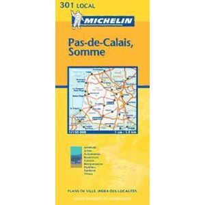 Michelin Mapa Pas De Calais, Somme Michelin Mapa Pas De Calais, Somme