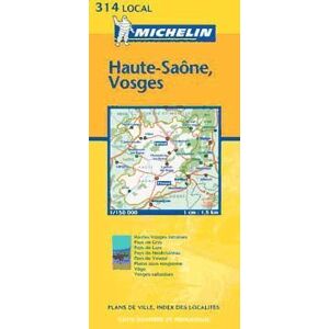 Michelin Mapa Haute Saone, Vosges 2002 Michelin Mapa Haute Saone, Vosges 2002
