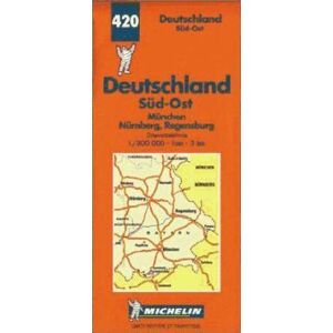 Michelin Mapa Deutschland. Sd-ost 2000 Michelin Mapa Deutschland. Sd-ost 2000