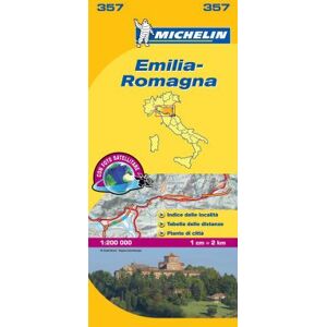 Michelin Mapa Local Emilia-romagna Michelin Mapa Local Emilia-romagna