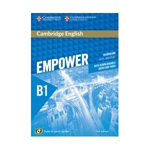Cambridge University Press Cambridge English Empower For Spanish Speakers B1 Workbook With Answers, With Downloadable Audio And Video Cambridge University Press Cambridge English Empower For Spanish Speakers B1 Workbook With Answers, With Downloadable Audio And Video