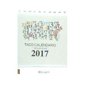 MENSAJERO * Taco Calendario Portada Numeros 2017 Con Peana (s.corazon) MENSAJERO * Taco Calendario Portada Numeros 2017 Con Peana (s.corazon)