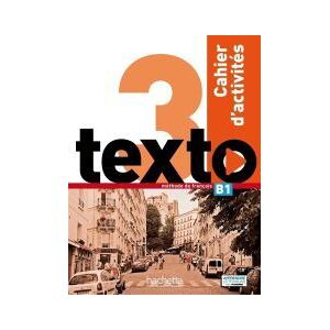 Hachette Fle Texto 3 : Cahier D'activités + Cd Audio Hachette Fle Texto 3 : Cahier D'activités + Cd Audio
