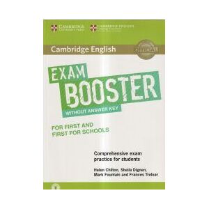 Cambridge University Press Cambridge English Exam Booster For First And First For Schools Without Answer Key With Audio Cambridge University Press Cambridge English Exam Booster For First And First For Schools Without Answer Key With Audio
