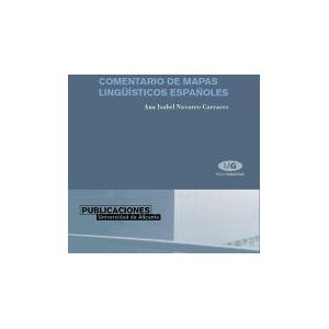 Publicacions Universitat Alacant Comentario De Mapas Lingísticos Españoles Publicacions Universitat Alacant Comentario De Mapas Lingísticos Españoles