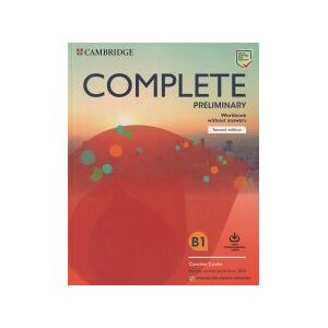 Cambridge University Press Complete Preliminary Second Edition English For Spanish Speakers. Workbook Without Answers With Downloadable Audio Cambridge University Press Complete Preliminary Second Edition English For Spanish Speakers. Workbook Without Answers With Downloadable Audio