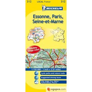 MICHELIN Mapa Local Essone, Paris, Seine-et-marne MICHELIN Mapa Local Essone, Paris, Seine-et-marne