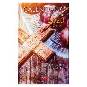 San Pablo, Editorial Calendario Bíblico-litúrgico 2020 Para España Y América - Ciclo A: El Pan Cotidiano De La Palabra De Dios San Pablo, Editorial Calendario Bíblico-litúrgico 2020 Para España Y América - Ciclo A: El Pan Cotidiano De La Palabra De Dios
