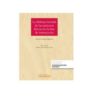 Editorial Aranzadi La Defensa Letrada De Las Personas Físicas En La Fase De Instrucción (papel + E-book) Editorial Aranzadi La Defensa Letrada De Las Personas Físicas En La Fase De Instrucción (papel + E-book)