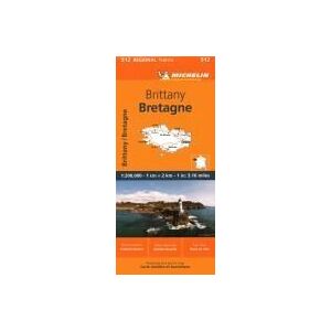 Michelin Travel Pubns Mapa Regional Brittany / Bretagne Michelin Travel Pubns Mapa Regional Brittany / Bretagne