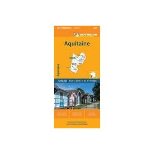 MICHELIN EDITIONS Mapa Regional Aquitaine MICHELIN EDITIONS Mapa Regional Aquitaine
