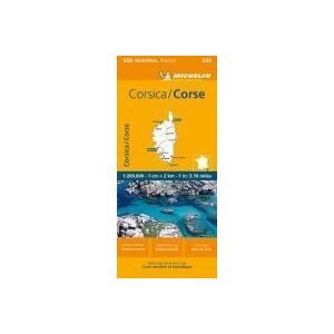 MICHELIN EDITIONS Mapa Regional Corsica / Corse MICHELIN EDITIONS Mapa Regional Corsica / Corse