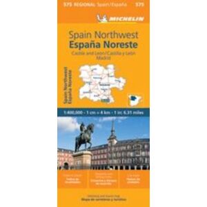 MICHELIN EDITIONS Mapa Regional Espaa Noroeste - Castilla Y Leon, Madrid MICHELIN EDITIONS Mapa Regional Espaa Noroeste - Castilla Y Leon, Madrid
