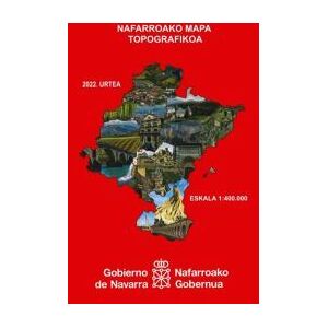 Gobierno de Navarra. Fondo de Publicaciones Mapa Topográfico De Navarra, E 1:200.000 / Nafarroako Mapa Topografikoa, E 1:200.000 Gobierno de Navarra. Fondo de Publicaciones Mapa Topográfico De Navarra, E 1:200.000 / Nafarroako Mapa Topografikoa, E 1:200.000