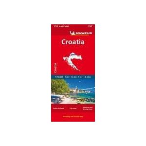 MICHELIN EDITIONS Mapa National Croatia MICHELIN EDITIONS Mapa National Croatia