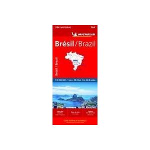 MICHELIN EDITIONS Mapa National Bresil / Brazil MICHELIN EDITIONS Mapa National Bresil / Brazil