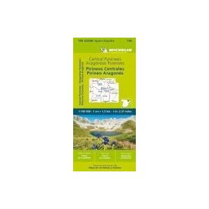MICHELIN EDITIONS Mapa Zoom Pirineos Centrales / Pirineo Aragones MICHELIN EDITIONS Mapa Zoom Pirineos Centrales / Pirineo Aragones