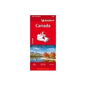 Michelin Travel Pubns Mapa National Canada Michelin Travel Pubns Mapa National Canada